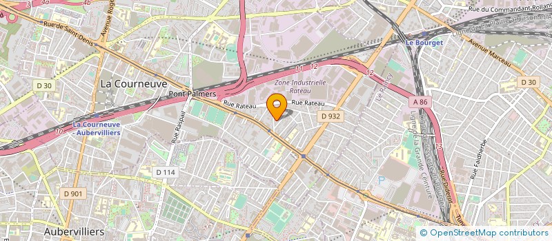 localisation de l'entreprise MONSIEUR GEORGI AYVAZOV à LA COURNEUVE