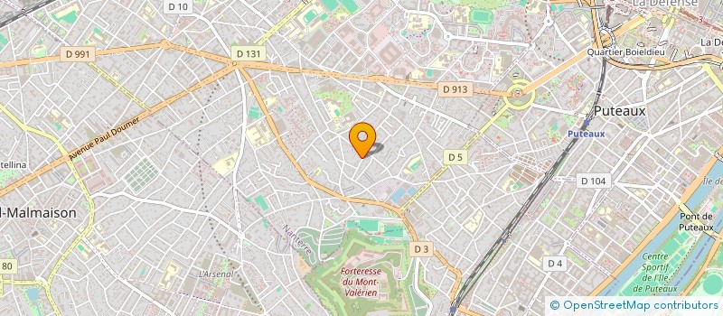 localisation de l'entreprise MONSIEUR GEORGI DANCHEV  NANTERRE