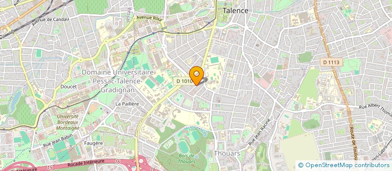 localisation de l'entreprise MONSIEUR GEORGI DIMITROV  TALENCE