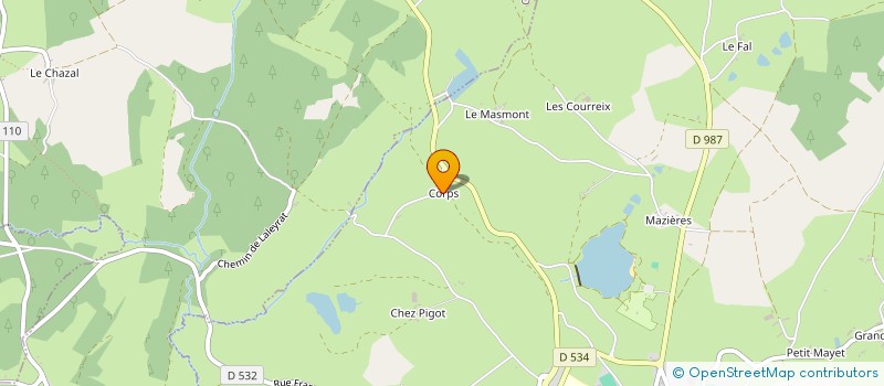 localisation de l'entreprise MONSIEUR GEORGI GEORGIEV  GOUTTIERES