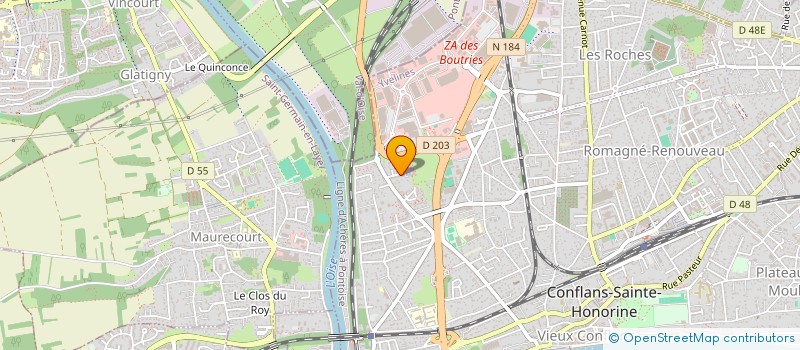 localisation de l'entreprise MONSIEUR GEORGI HRISTOV  CONFLANS-SAINTE-HONORINE