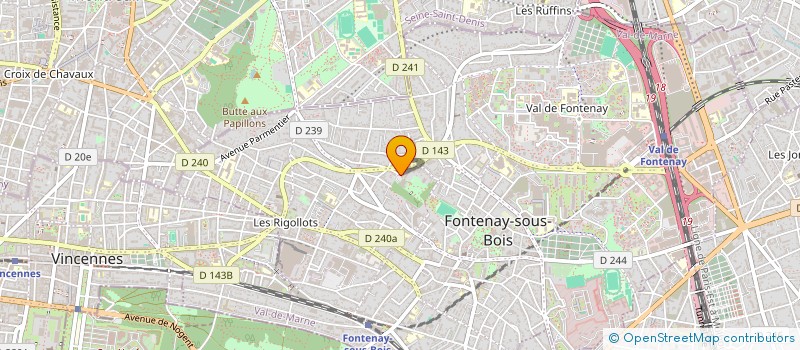 localisation de l'entreprise MONSIEUR GEORGI KALUDOV à FONTENAY-SOUS-BOIS
