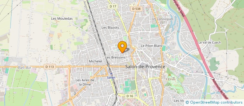 localisation de l'entreprise MONSIEUR GEORGI KANEV  SALON-DE-PROVENCE