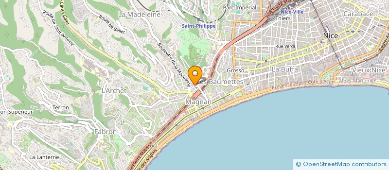 localisation de l'entreprise MONSIEUR GEORGI MEGLENCHEV à NICE
