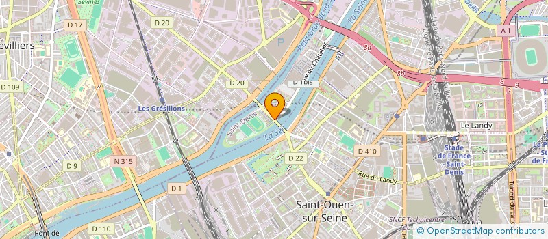 localisation de l'entreprise MONSIEUR GEORGI MITEV  L'ILE-SAINT-DENIS