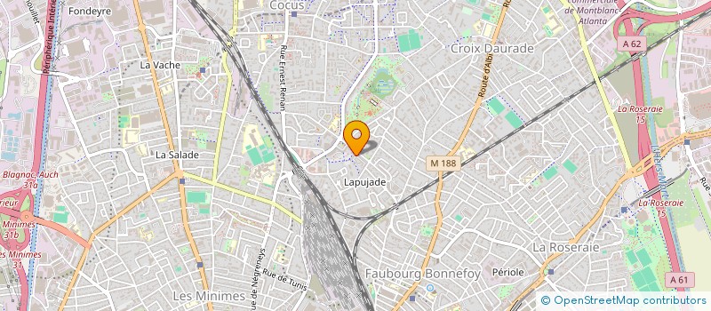 localisation de l'entreprise MONSIEUR GEORGI SOTIROV  TOULOUSE