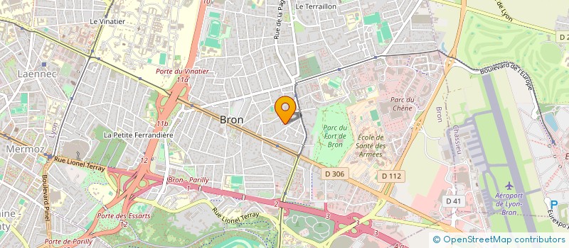 localisation de l'entreprise MONSIEUR GEORGI TRAYKOV  BRON