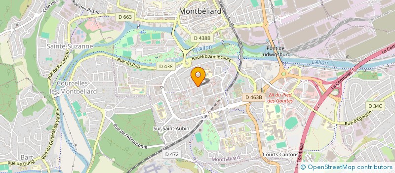 localisation de l'entreprise MONSIEUR GEORGIAN IONEL COVACI à BELFORT
