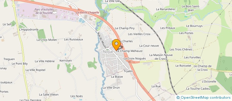 localisation de l'entreprise MONSIEUR GEORGIAN STROE  NOYAL