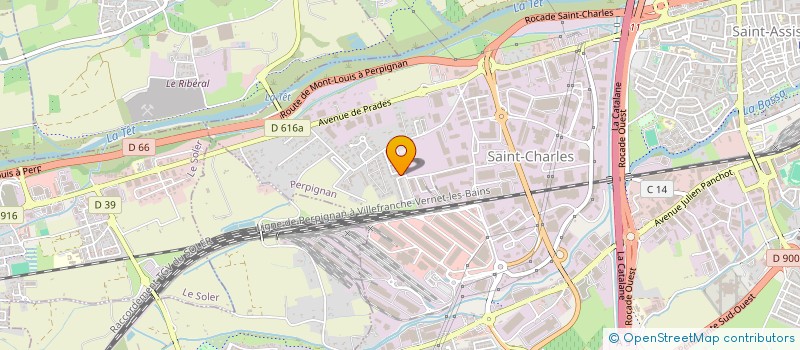 localisation de l'entreprise MONSIEUR GEORGIAN TONITA  PERPIGNAN