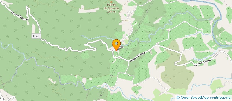 localisation de l'entreprise MONSIEUR GEORGICA STAVARACHE à ALERIA