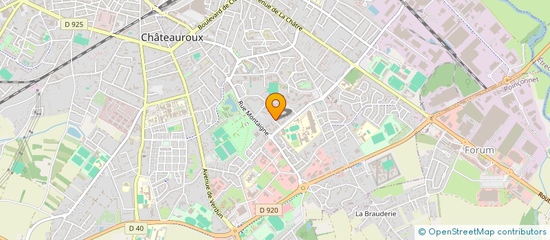 localisation de l'entreprise MONSIEUR GEORGIE TCHOULOIEV à CHATEAUROUX