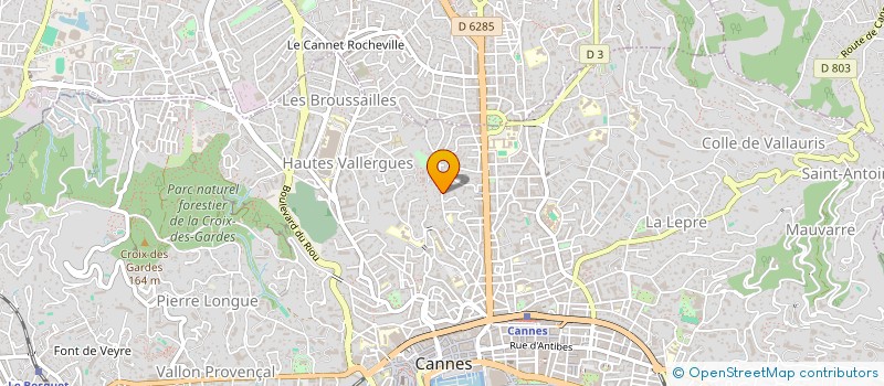 localisation de l'entreprise MONSIEUR GEORGIJS BIRZINS  CANNES