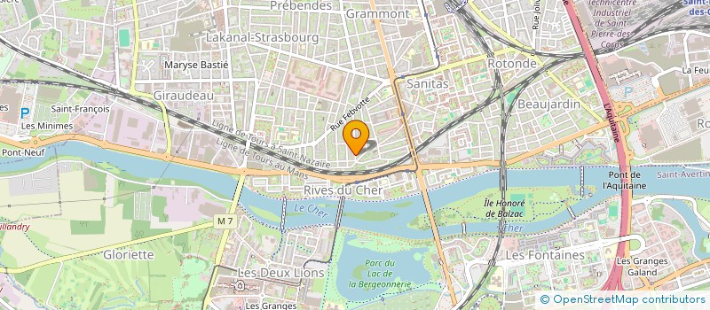 localisation de l'entreprise MONSIEUR GEORGIJS PESCERSKIS  TOURS