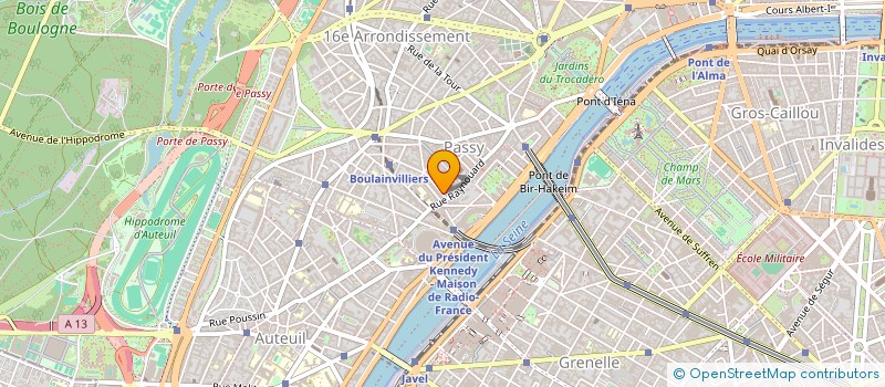 localisation de l'entreprise MONSIEUR GEORGIO SECULA--SABRE  PARIS