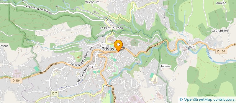 localisation de l'entreprise MONSIEUR GEORGIOS KELLARIS  PRIVAS