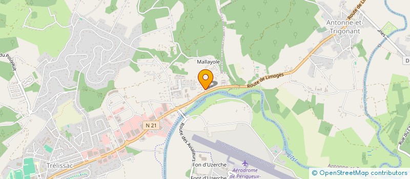 localisation de l'entreprise MONSIEUR GEORGIOS KUMASSIS  TRELISSAC