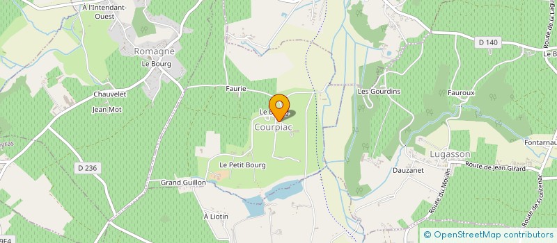 localisation de l'entreprise MONSIEUR GEORGIOS KYRITSIS  COURPIAC