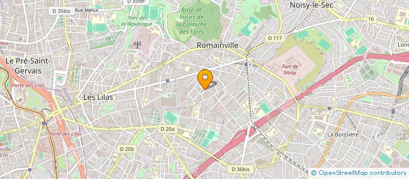 localisation de l'entreprise MONSIEUR GEORGIOS MANOUSSAKIS à ROMAINVILLE