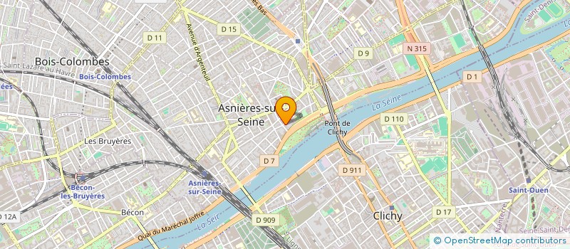 localisation de l'entreprise MONSIEUR GEORGIOS MARIDAKIS à ASNIERES-SUR-SEINE