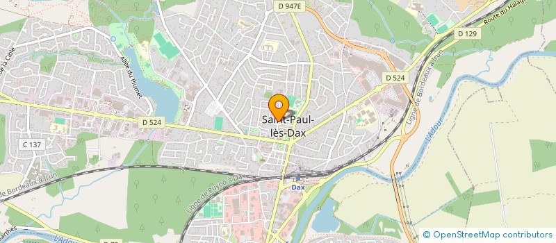 localisation de l'entreprise MONSIEUR GEORGIOS SEINTIS à SAINT-PAUL-LES-DAX