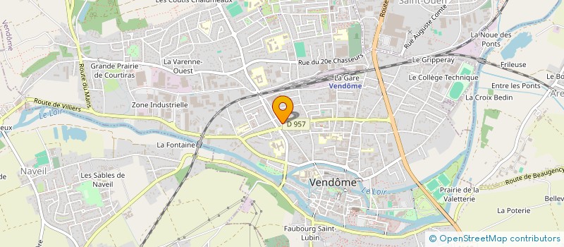 localisation de l'entreprise MONSIEUR GEORGIOS STACHTOS  VENDOME