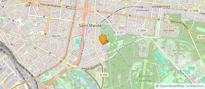 localisation de l'entreprise MONSIEUR GEORGIY SIMAK  SAINT-MANDE