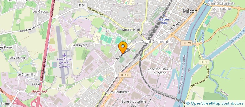 localisation de l'entreprise MONSIEUR GEORGS BAS  MACON