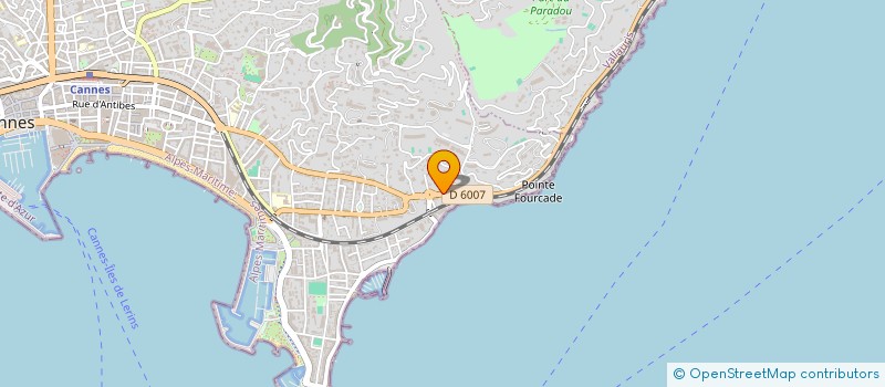 localisation de l'entreprise MONSIEUR GEORGY BUZNIK à CANNES