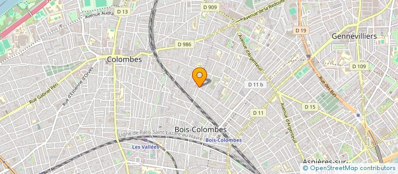 localisation de l'entreprise MONSIEUR GEORGY SAFONOV à COLOMBES