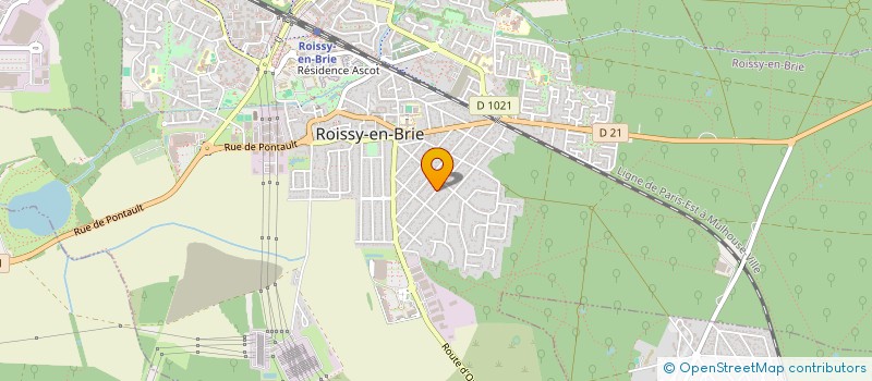 localisation de l'entreprise MONSIEUR GEOVANI DOS SANTOS  ROISSY-EN-BRIE