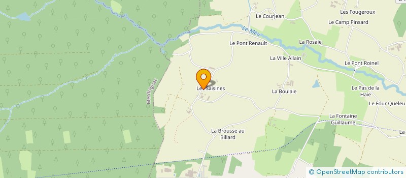 localisation de l'entreprise MONSIEUR GERAD CHEVESTRIER  TREMOREL