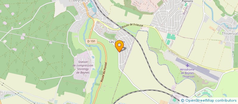 localisation de l'entreprise MONSIEUR GERAL ZETTOR  BEYNES