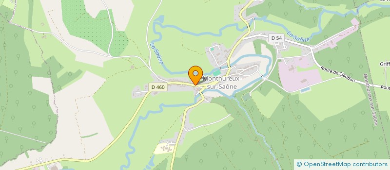 localisation de l'entreprise MONSIEUR GERALD ABRIET  MONTHUREUX-SUR-SAONE