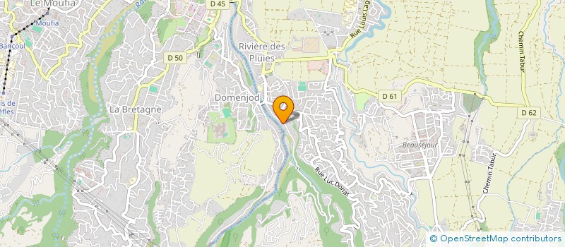 localisation de l'entreprise MONSIEUR GERALD ALFLECHE  SAINTE-MARIE