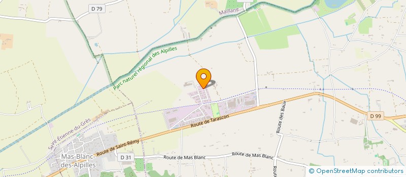 localisation de l'entreprise MONSIEUR GERALD ARNAUD  SAINT-REMY-DE-PROVENCE