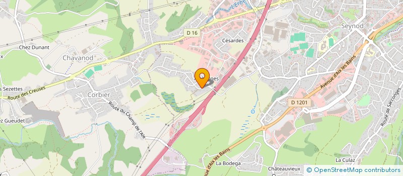 localisation de l'entreprise MONSIEUR GERALD ARNAUD  ANNECY