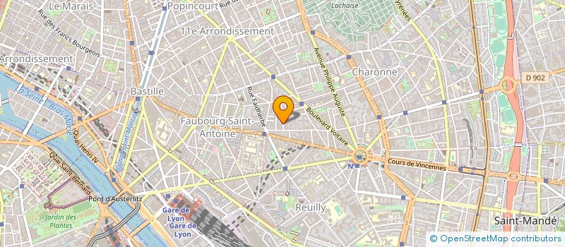 localisation de l'entreprise MONSIEUR GERALD AUCLIN  PARIS