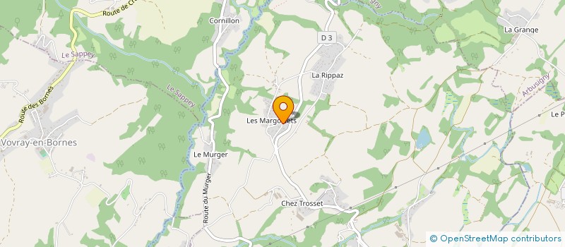 localisation de l'entreprise MONSIEUR GERALD BAUD à MENTHONNEX-EN-BORNES