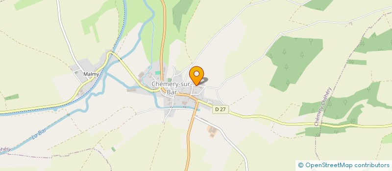 localisation de l'entreprise MONSIEUR GERALD BAYE  CHEMERY-CHEHERY