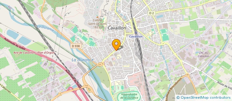 localisation de l'entreprise MONSIEUR GERALD BERLAGUET à CAVAILLON