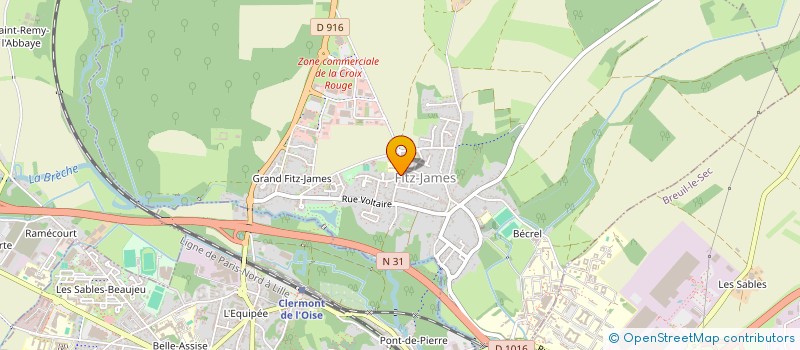 localisation de l'entreprise MONSIEUR GERALD BERNARD  AGNETZ