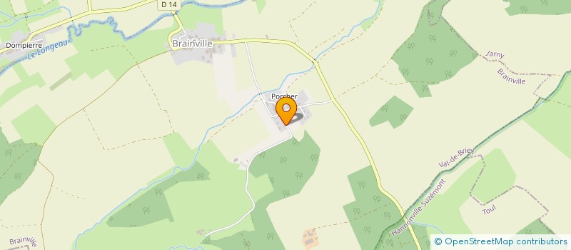 localisation de l'entreprise MONSIEUR GERALD BIDON  BECHAMPS