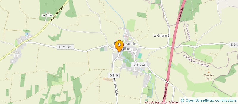 localisation de l'entreprise MONSIEUR GERALD BOURBONNAIS  DUIL-SUR-LE-MIGNON