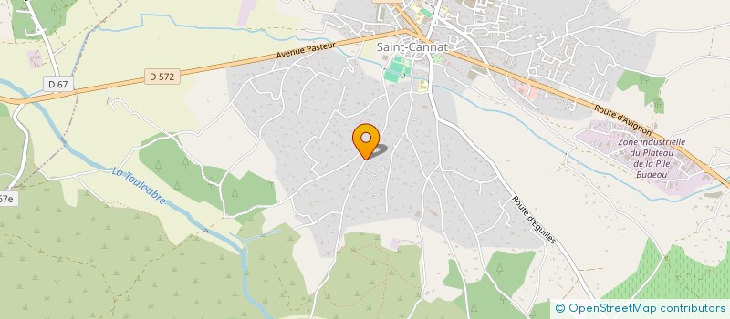 localisation de l'entreprise MONSIEUR GERALD BRITTO  SAINT-CANNAT