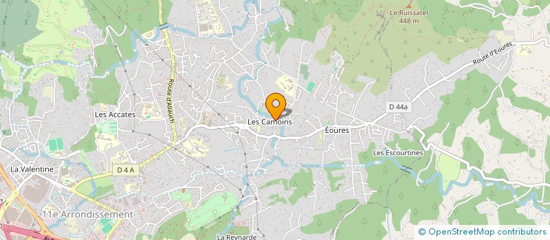 localisation de l'entreprise MONSIEUR GERALD BROCHU à MARSEILLE