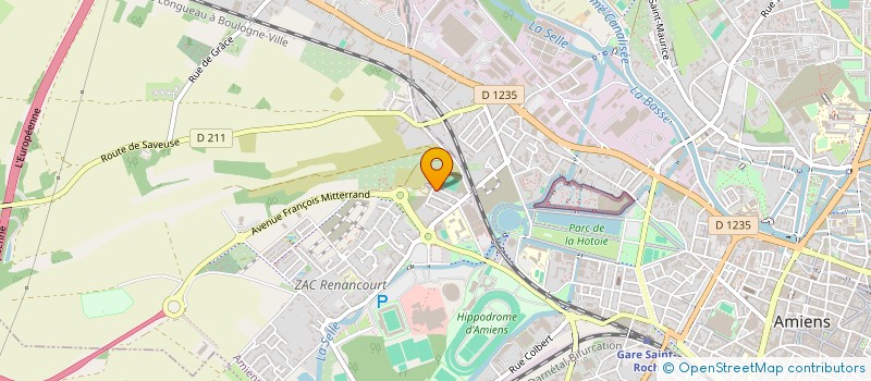 localisation de l'entreprise MONSIEUR GERALD CARION à AMIENS