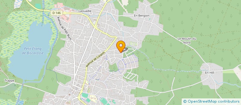 localisation de l'entreprise MONSIEUR GERALD CARRON FOURT  BISCARROSSE