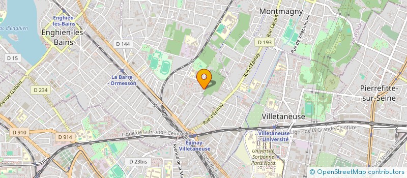 localisation de l'entreprise MONSIEUR GERALD CHARLOTIN  DEUIL-LA-BARRE