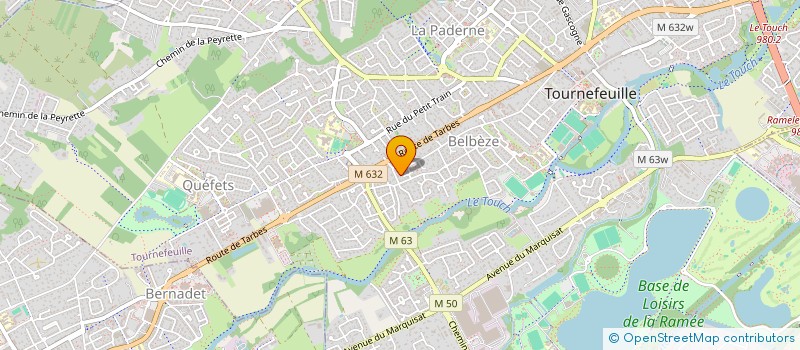 localisation de l'entreprise MONSIEUR GERALD CORNU  TOURNEFEUILLE